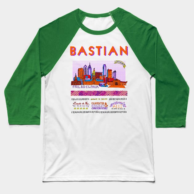bastian - AUTH Baseball T-Shirt by BastianKNTWR